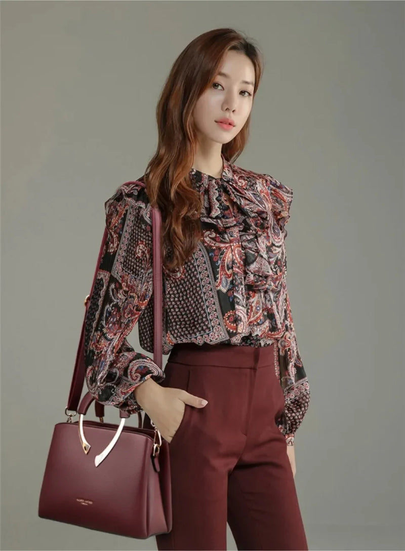AMYMANG – Bolsa de Luxo Casual para Mulheres Modernas