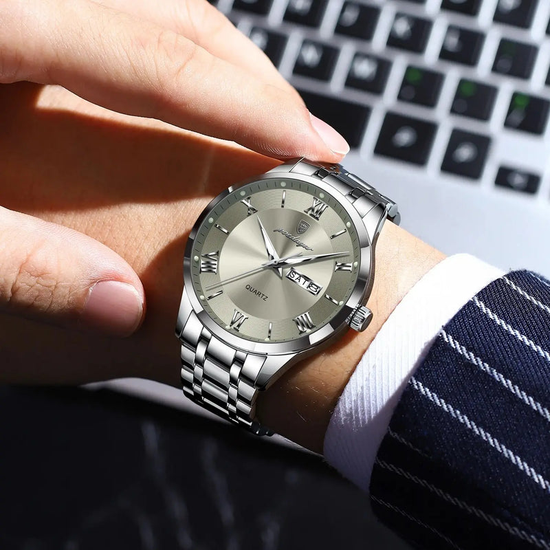 Relógio Masculino POEDAGAR LUXURY À Prova D'Água