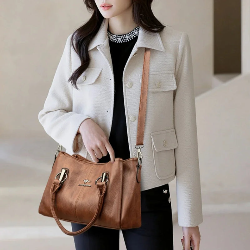 AMYMANG – Bolsa de Luxo Casual para Mulheres Modernas