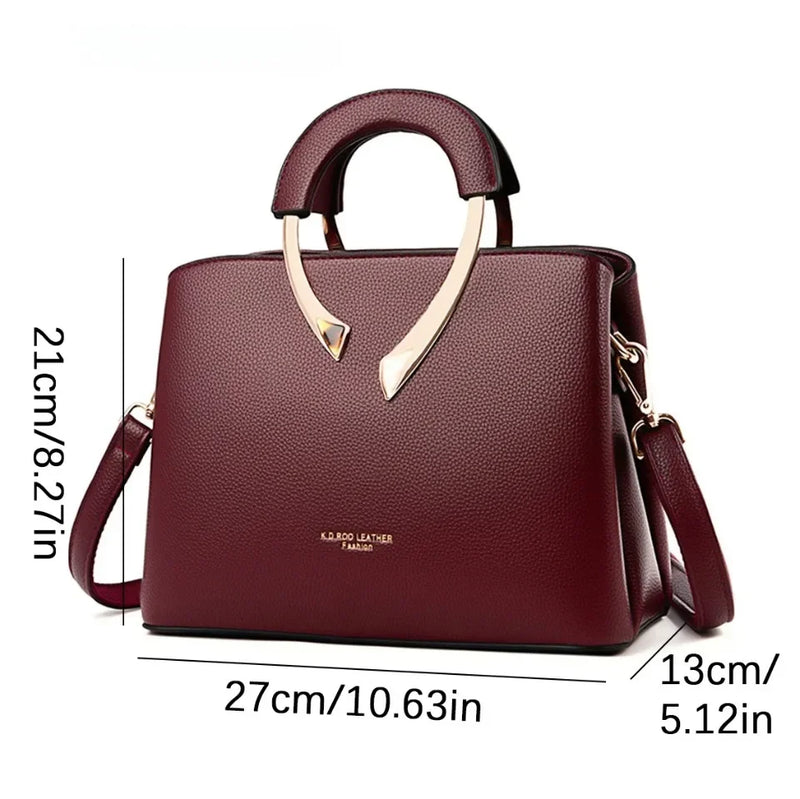 AMYMANG – Bolsa de Luxo Casual para Mulheres Modernas